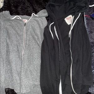 Black and Grey Think Jackets